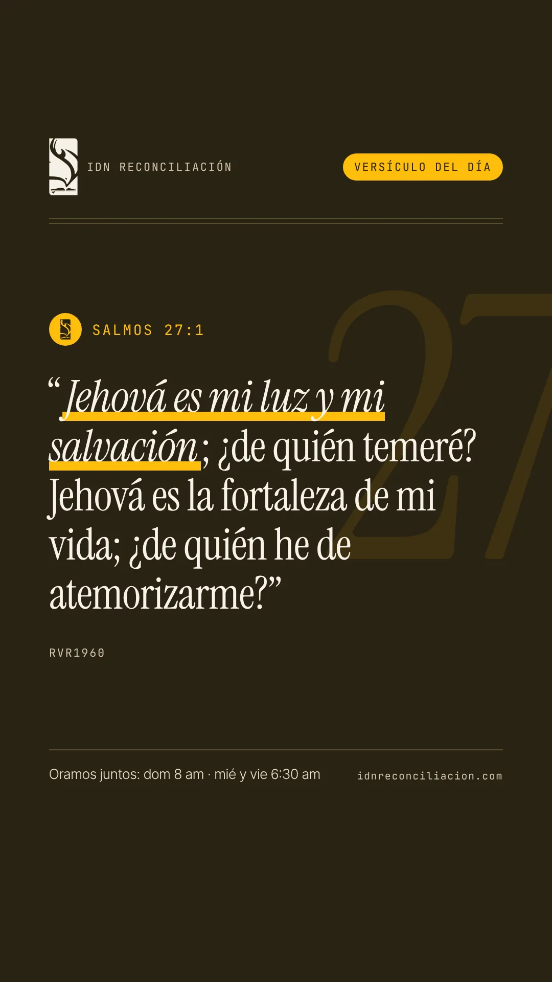 Salmos 27:1