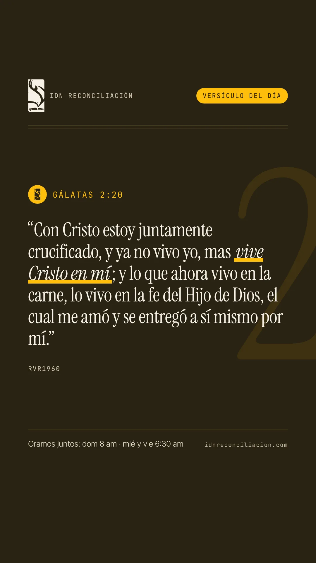 Gálatas 2:20