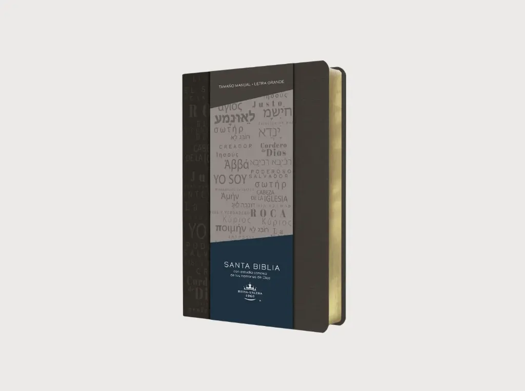 Santa Biblia con estudio conciso de los nombres de Dios